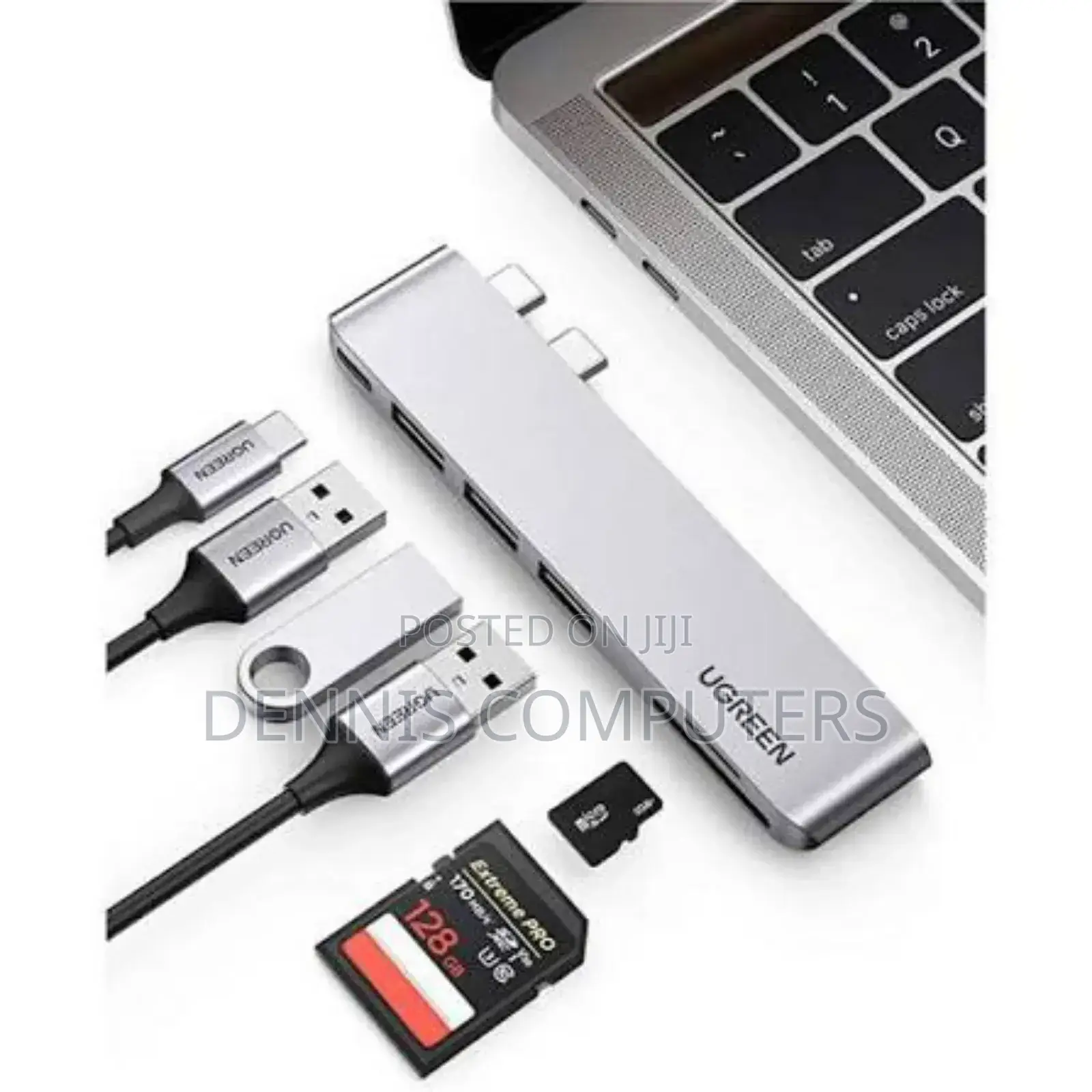 Ugreen 6-in-2 Usb-C Multifunction Adapter for Macbook -Cm380