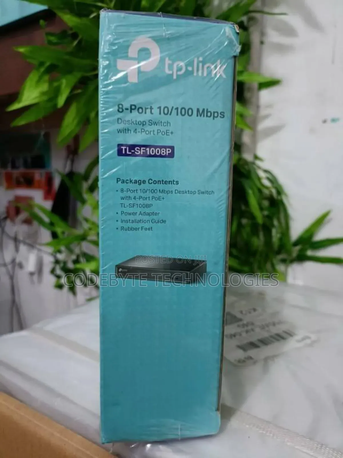 8-Port 10/100mbps Desktop Switch With 4-Port Poe Tl-Sf1008p