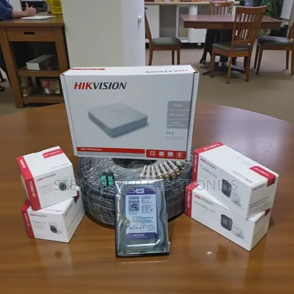 4 Hikvision CCTV Cameras 1080p Full Hd Kit Motion Alerts Cloud