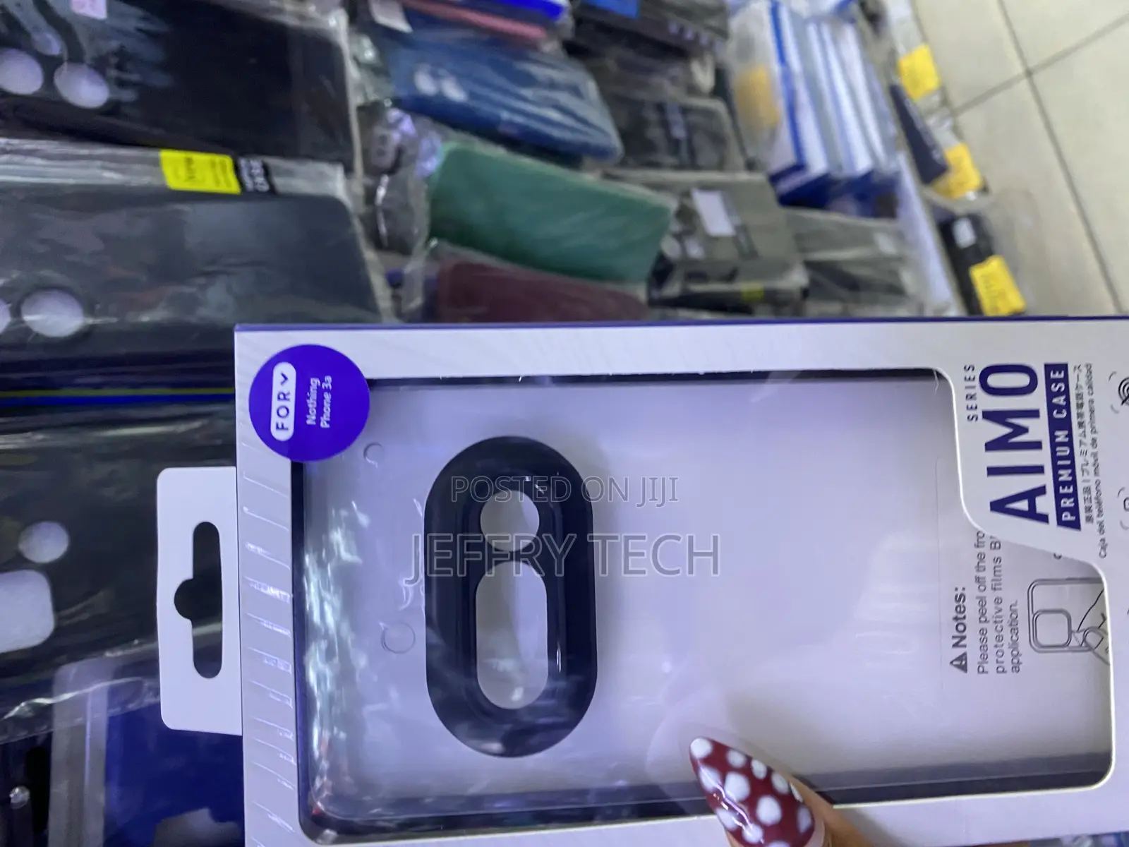 Aswer Aimo Series for Nothing Phone 3a – Slim Matte Protective Case