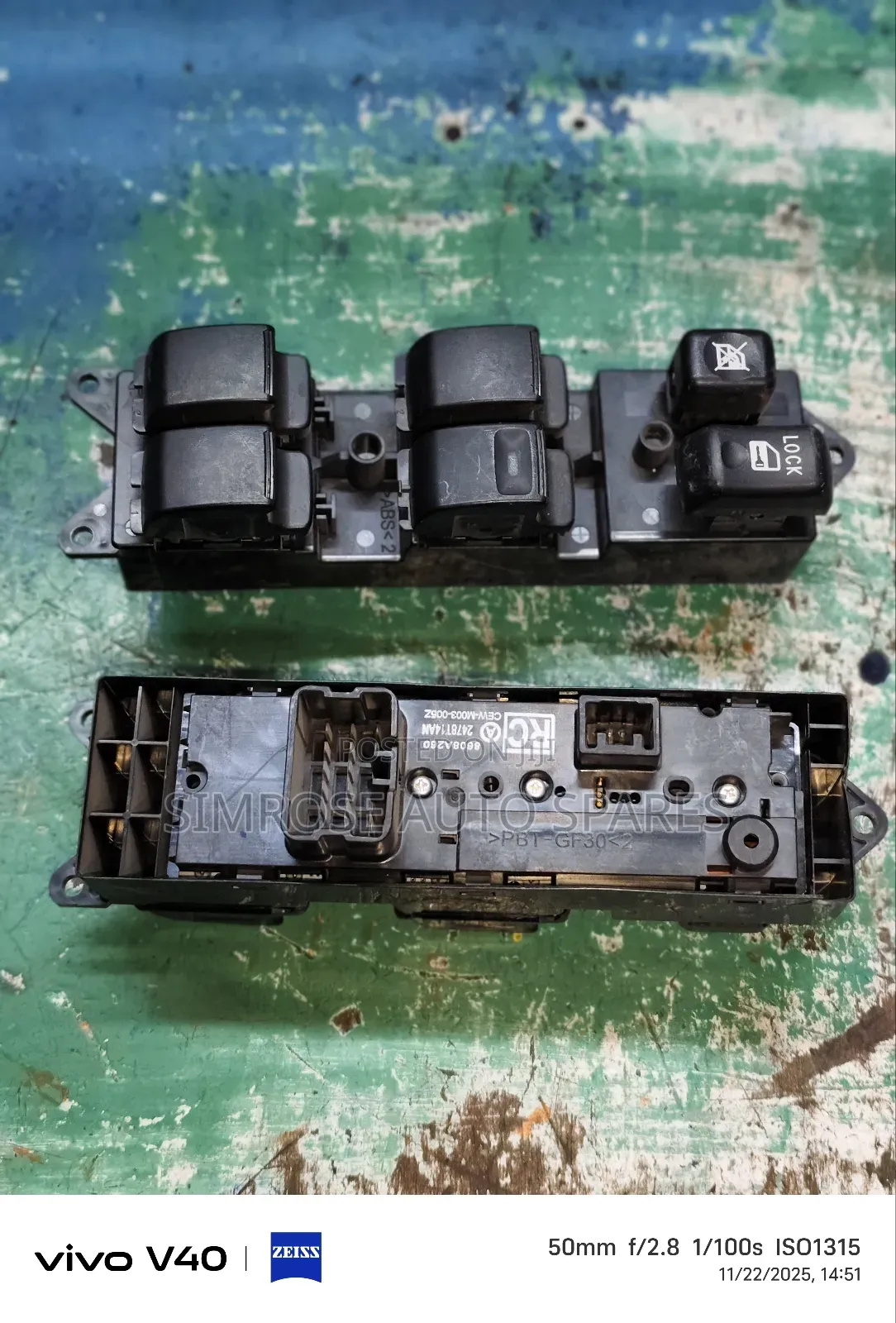 Mitsubishi Outlander 2013 Main Door Switch.