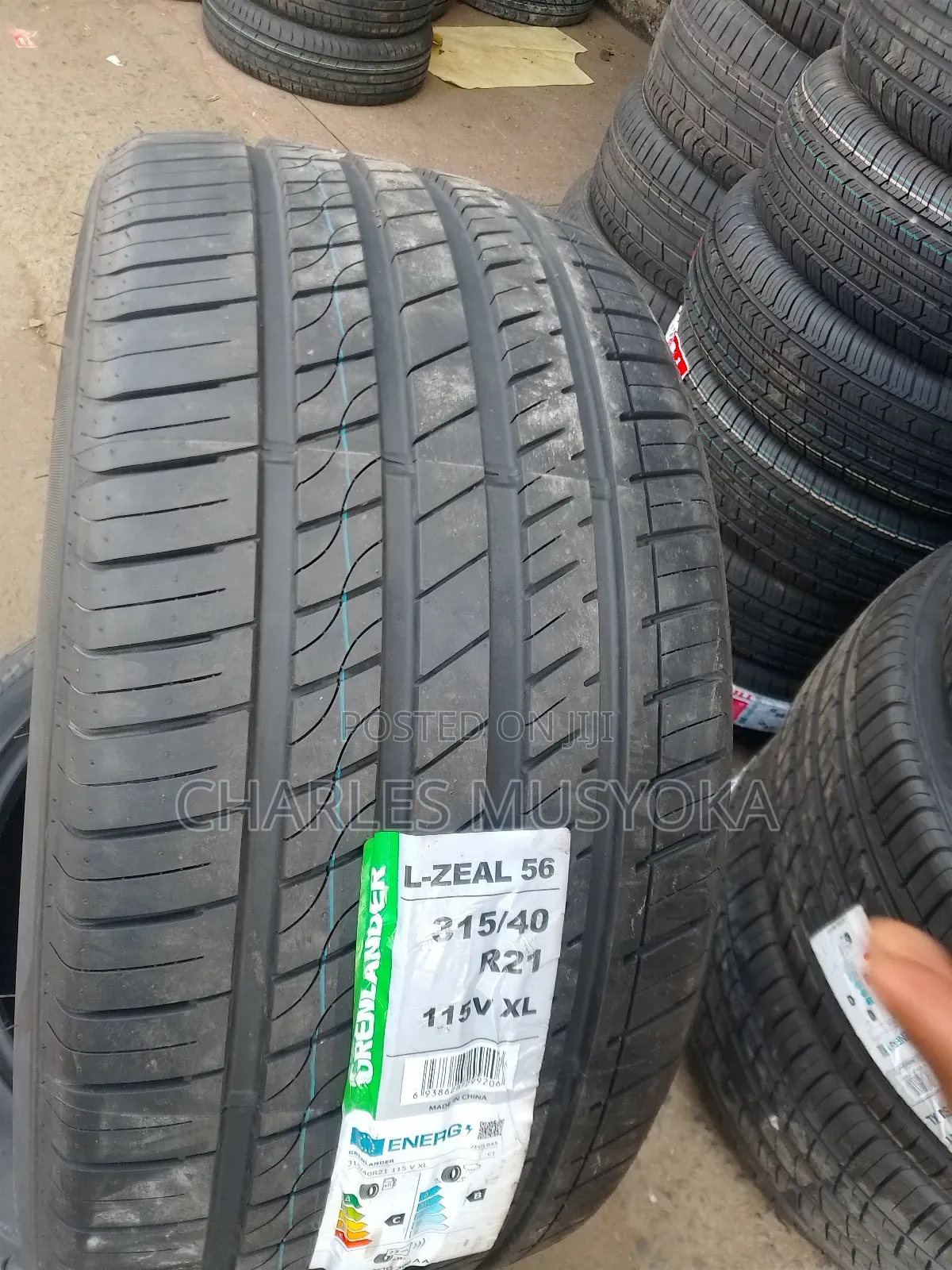 315/40 R 21 Green Lander Sport Tyre Sidewall Reinforced Brand 