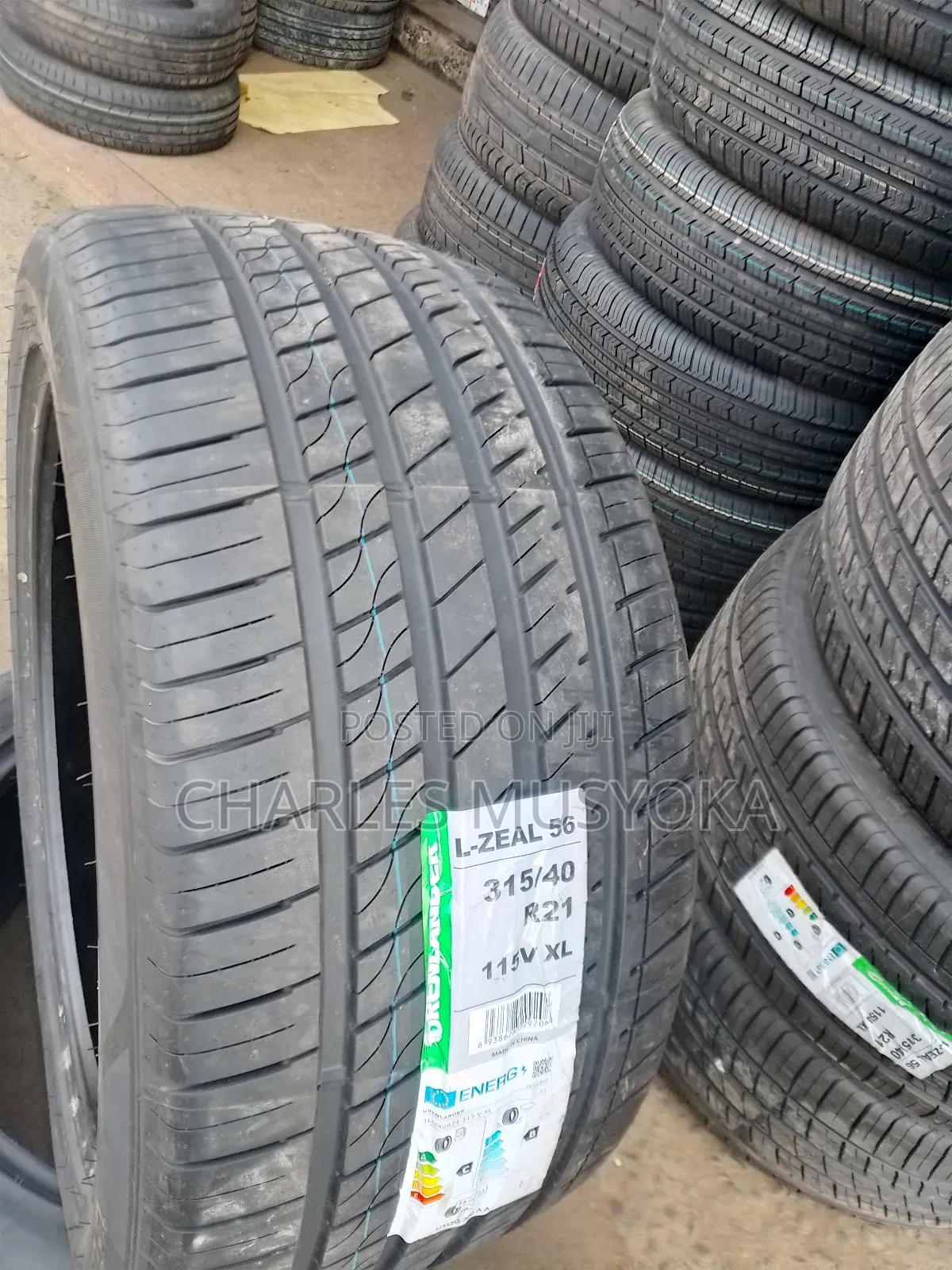 315/40 R 21 Green Lander Sport Tyre Sidewall Reinforced Brand 