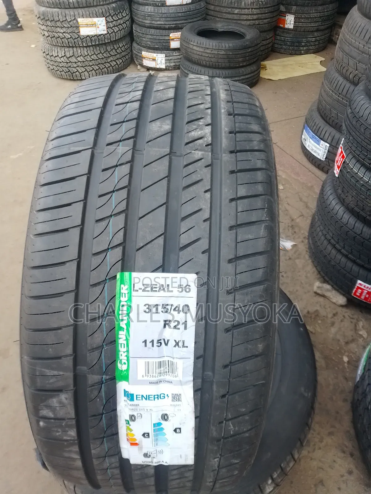 315/40 R 21 Green Lander Sport Tyre Sidewall Reinforced Brand 
