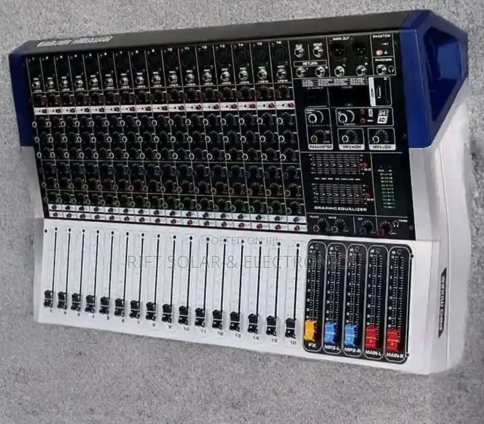 New Model 16 Channels Kv Professional Powered Mixer Usb/Bluetooth .