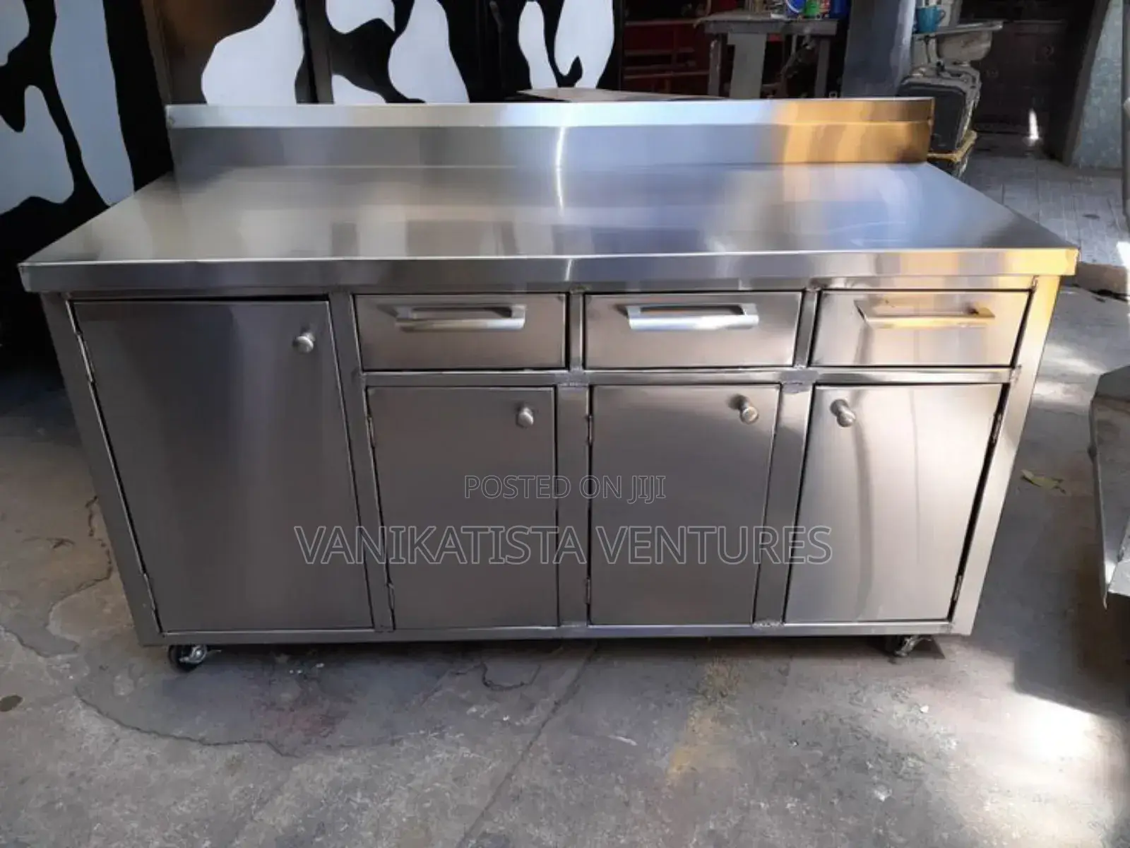Stainless Steel Kitchen Cabinets