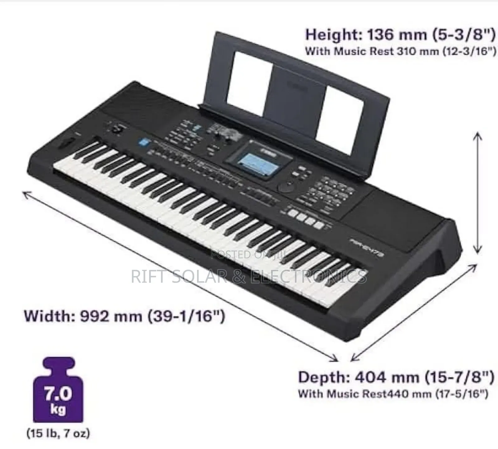 PSR 473 Yamaha 61 Keys Portable Keyboard