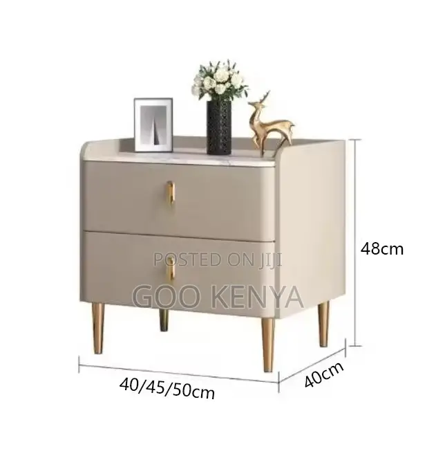 Home Cabinet; Wooden Bedroom Storage Cabinet Night Stand for Home