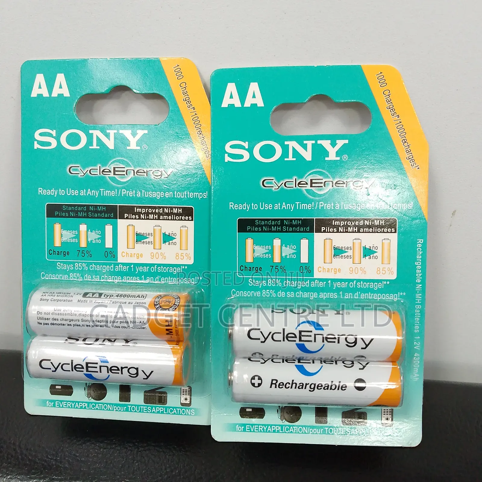 Sony Aa Rechargeable Batteries