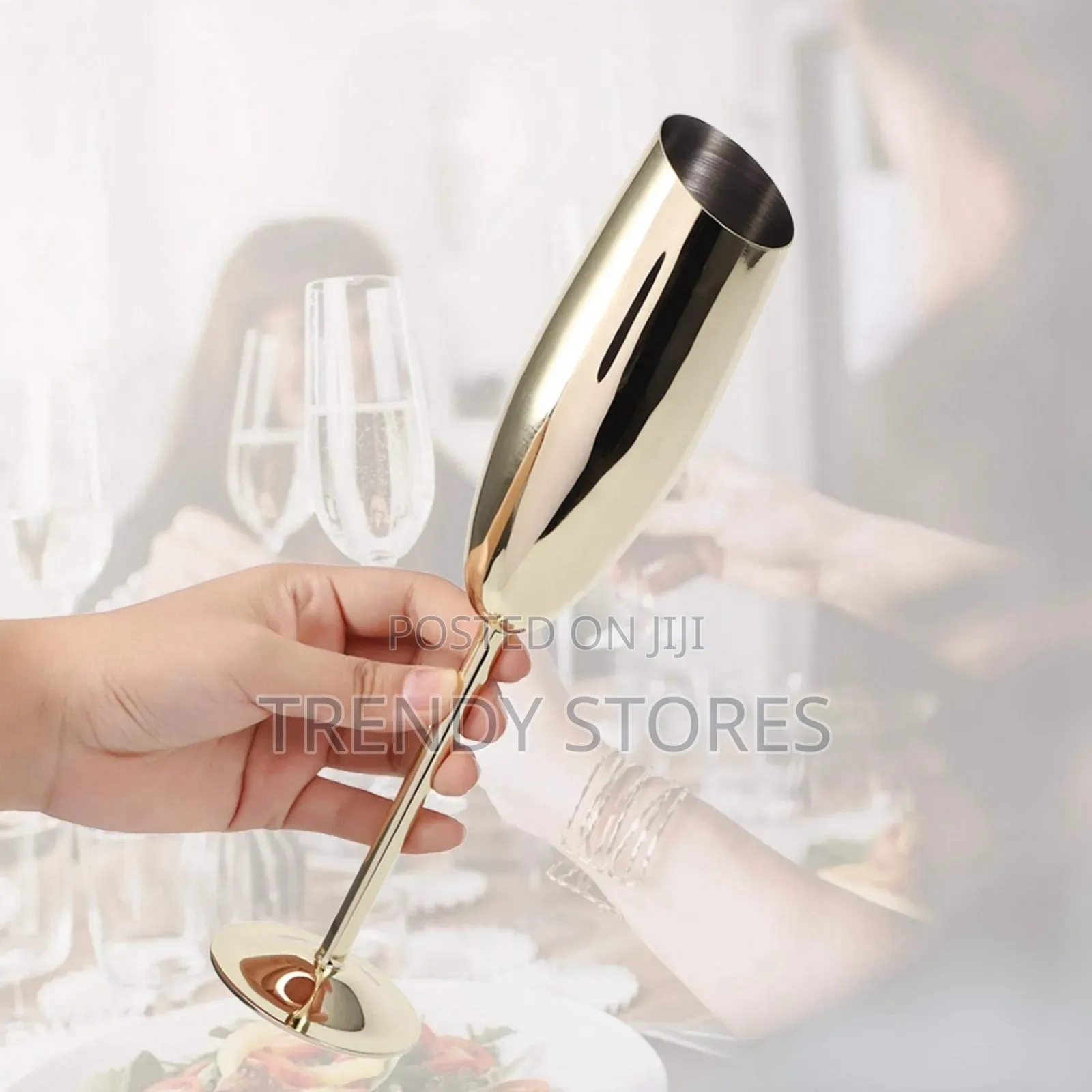 Gold Champagne Flute