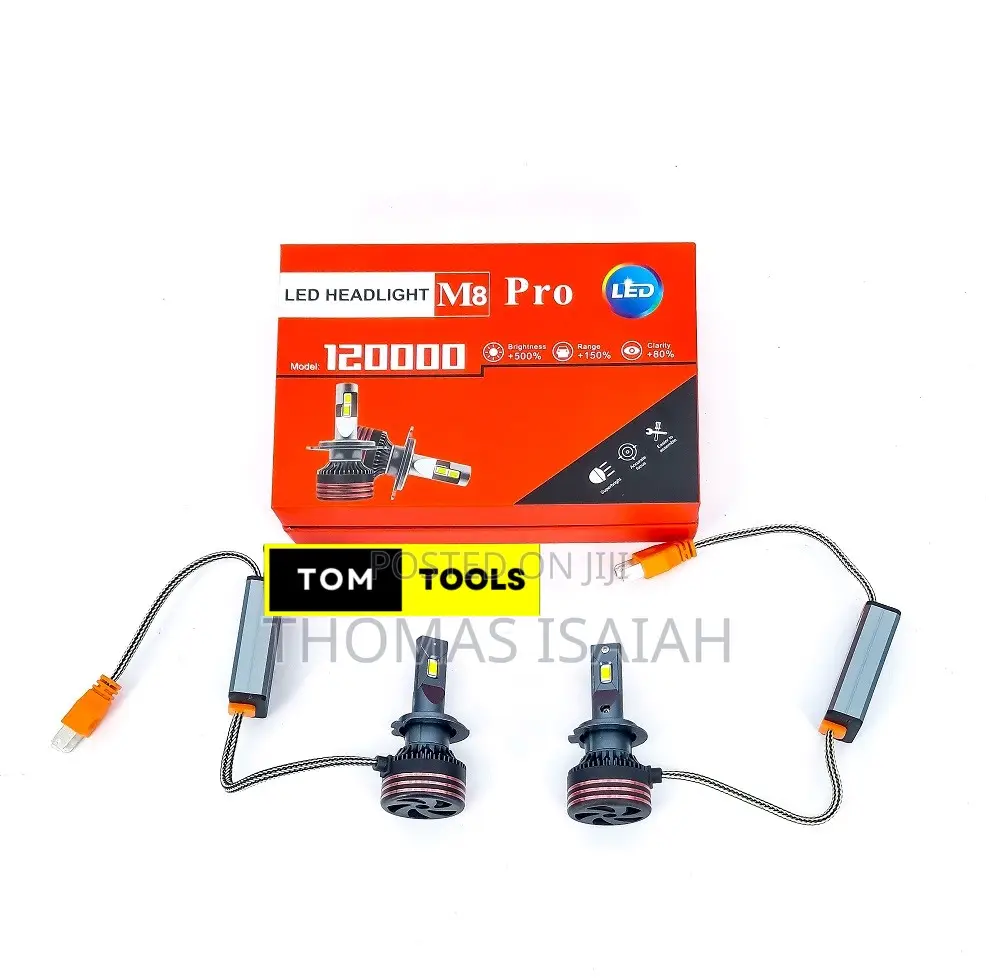 High Power Ultra Bright 120000lm 65w H3 Led Bulbs