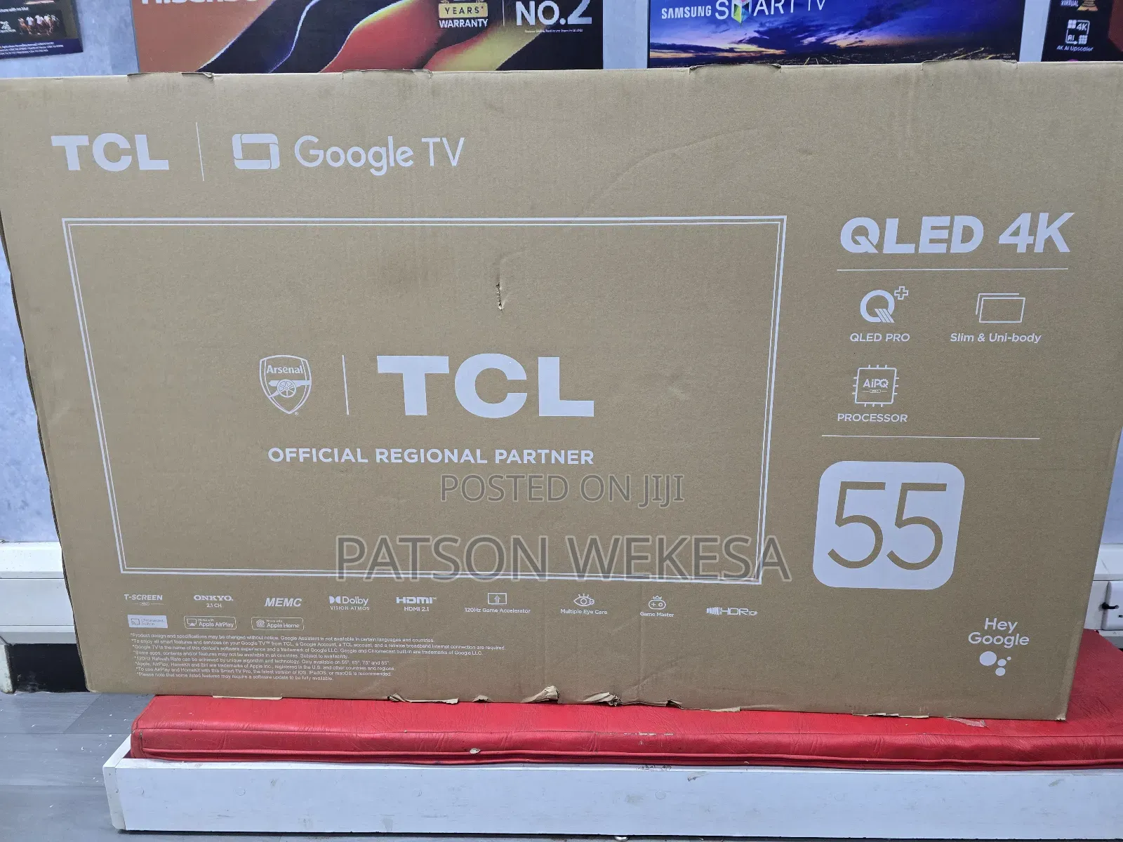 TCL 55 Inch C69b (New 2025) Qled Pro Smart Google Tv
