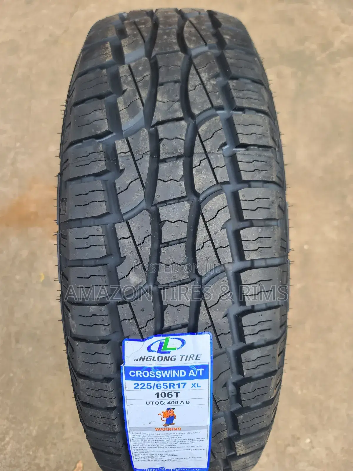 225/65 R17 Linglong Tyres Crosswind a/T All Terrain