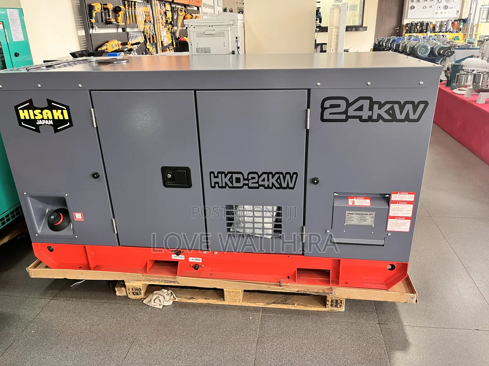 24kw/30kva Hisaki Japan Water Cooled Diesel Generator (Automatic)