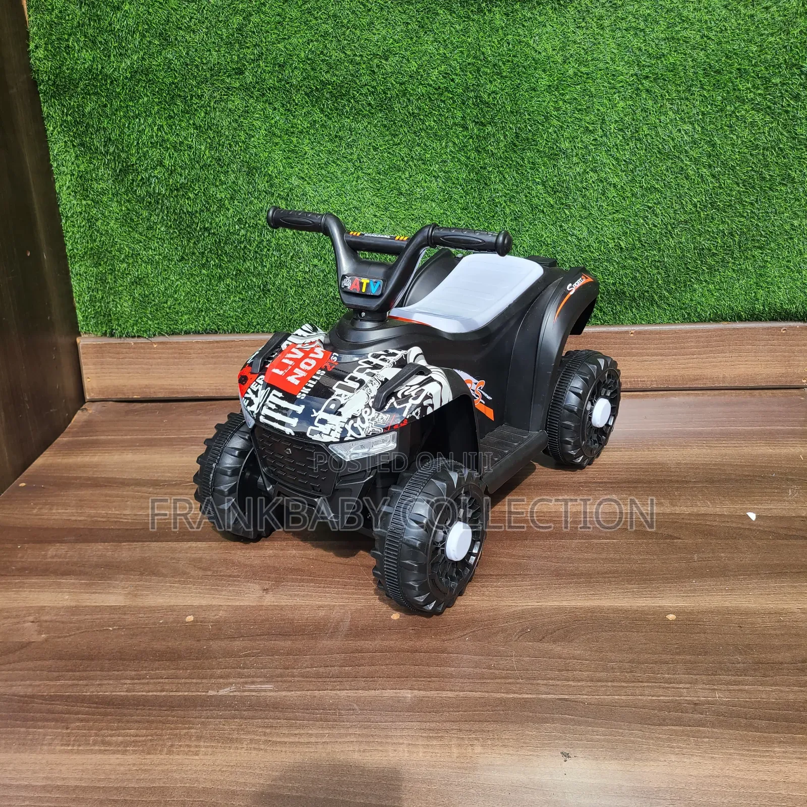 Electric Kidx Power Quad Atv. Car.