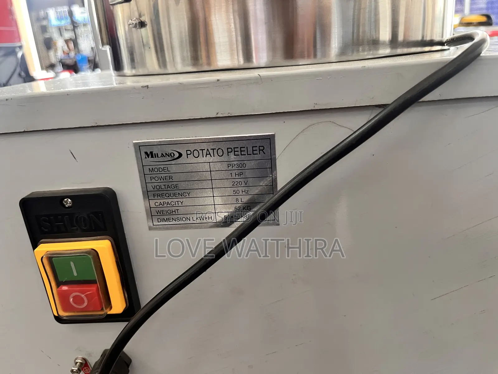 Milano Pp300 Commercial Potato Peeler
