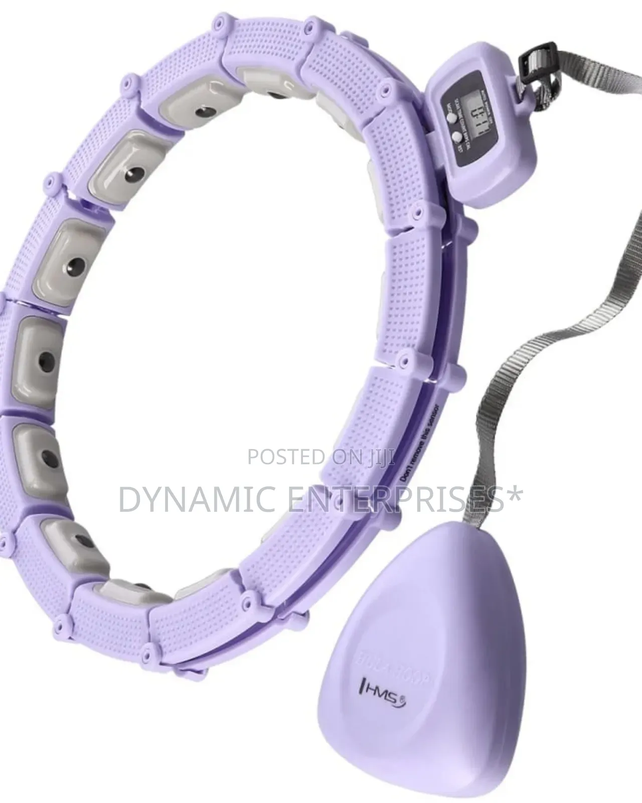 Adjustable Weighted Hula Hoop With a Timer