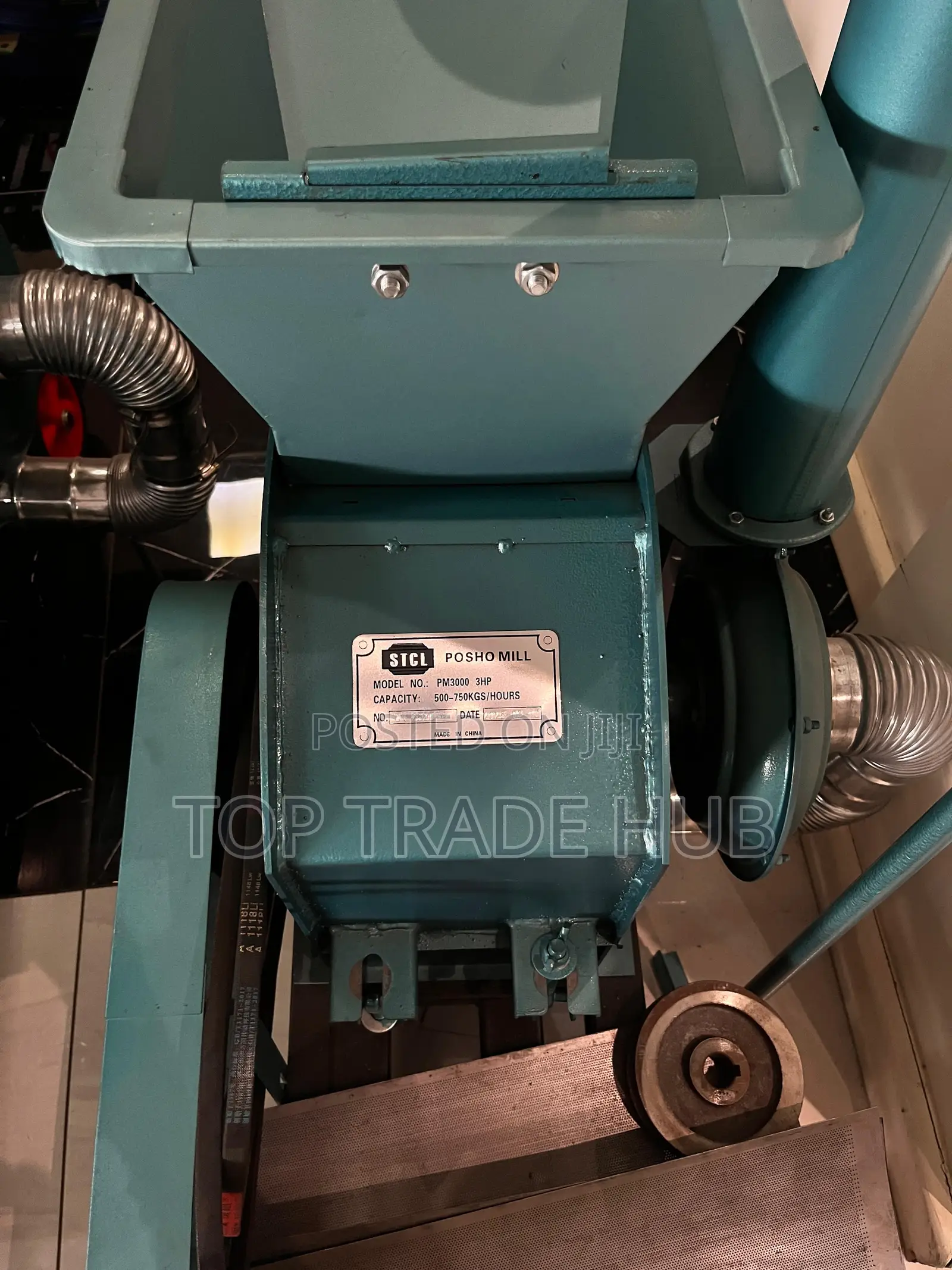 Stcl Posho Mill 500kg/Hr-750kg/Hr With 3hp Electric Motor