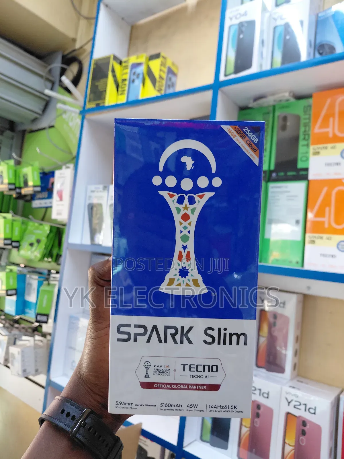 New Tecno Spark Slim 256 GB White