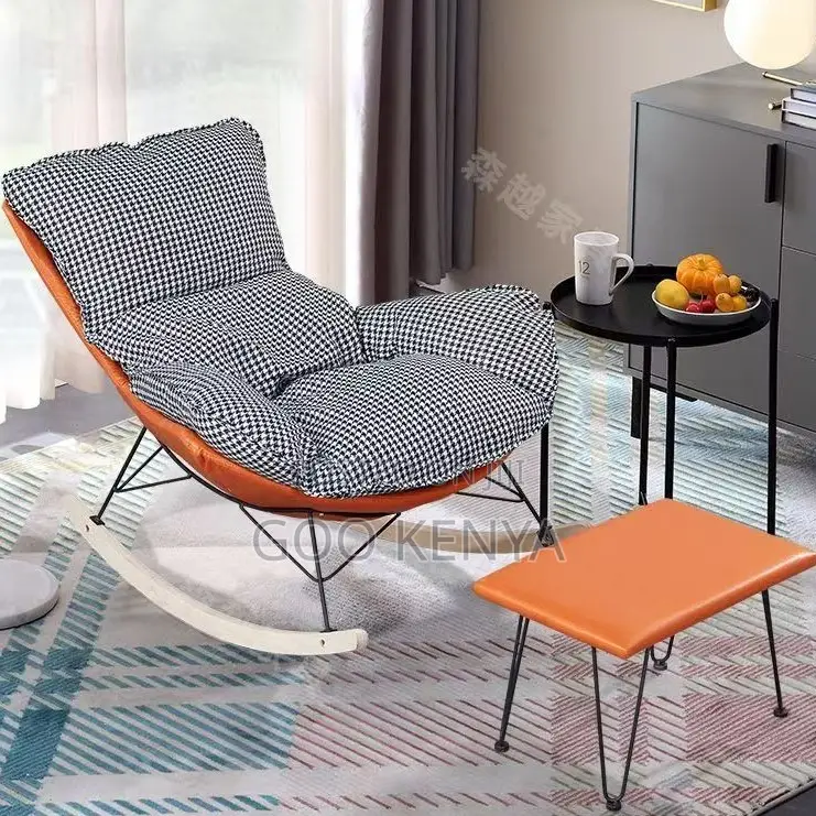 Home Chair; Modern Lazy Sofa Accent Rocker Chair for Living Room
