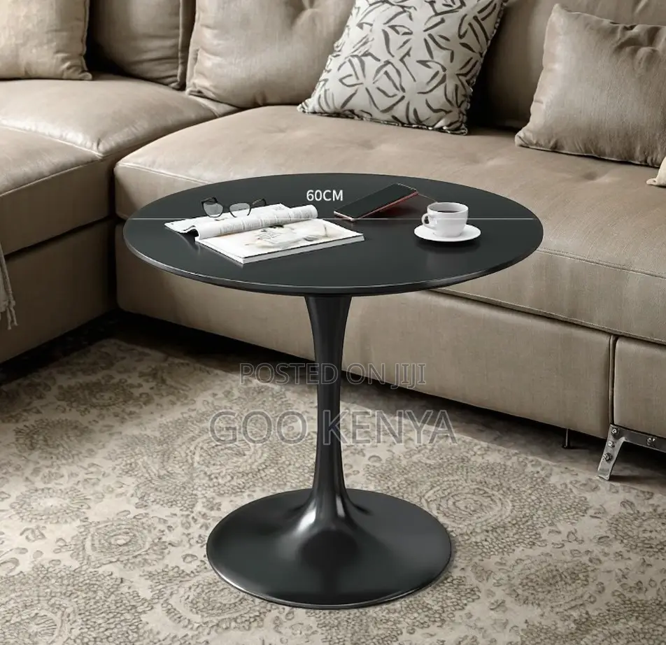Home Table; Smooth Wood Round Living Room Table for Coffee Areas