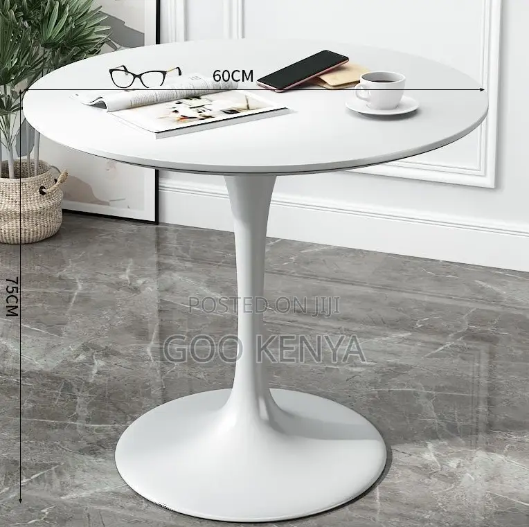 Home Table; Smooth Wood Round Living Room Table for Coffee Areas