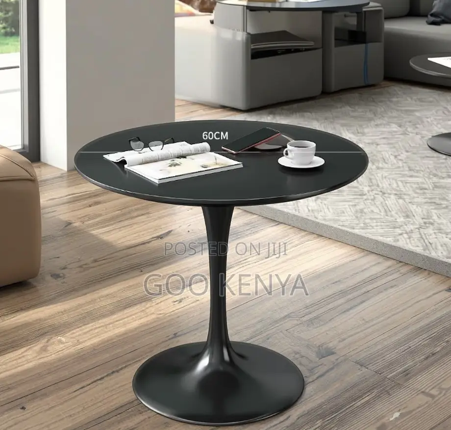 Home Table; Smooth Wood Round Living Room Table for Coffee Areas