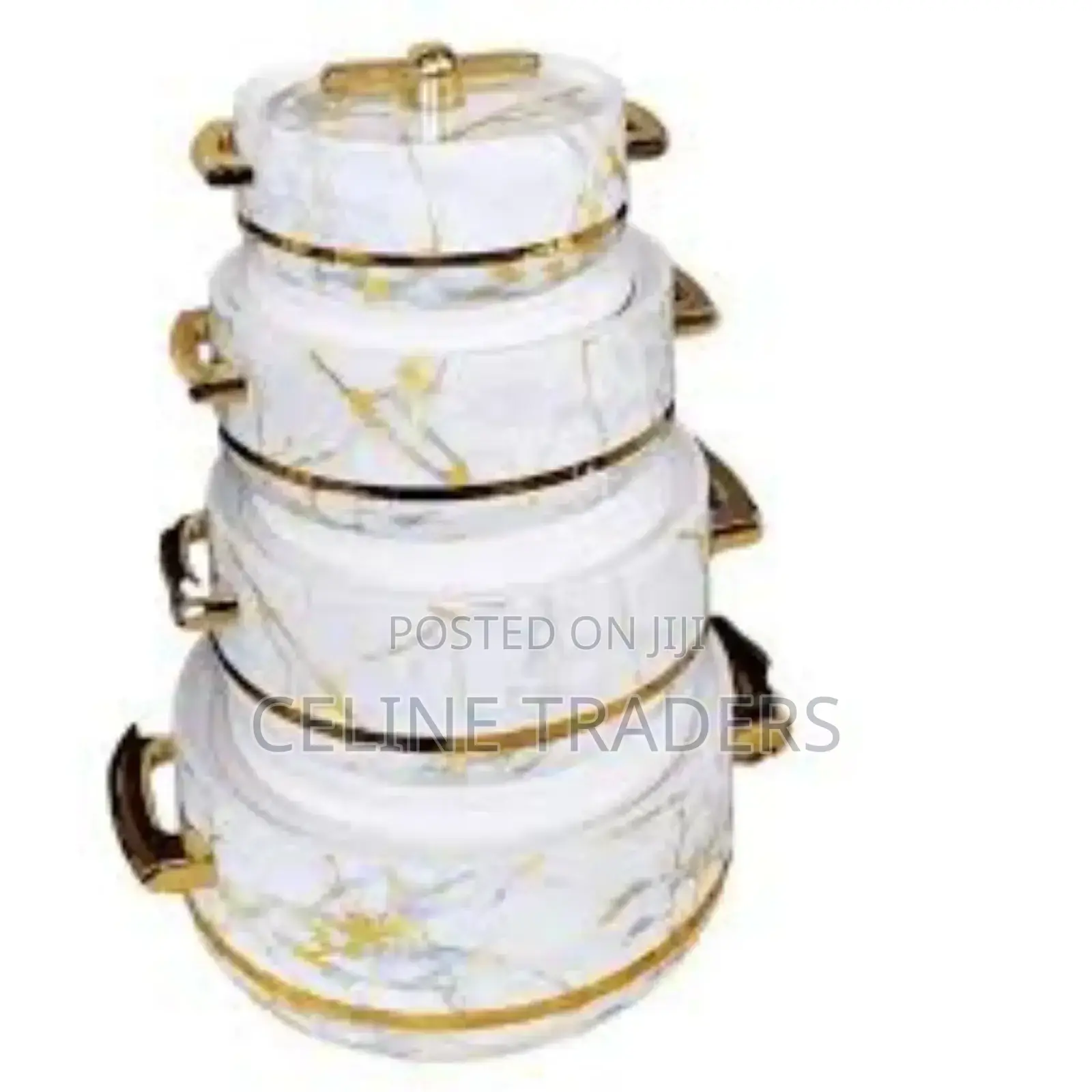 Best Set of 4 Turkish Hotpots (White)