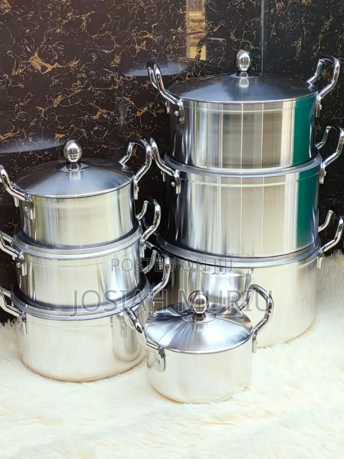 *14pc Stainless Steel Cookware(Tc Brand) 