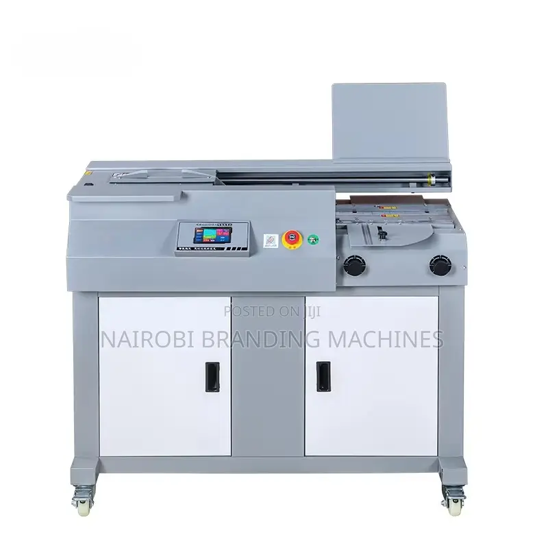 A3 Fully Automatic Hot Glue Binding Machine for Books New Condition