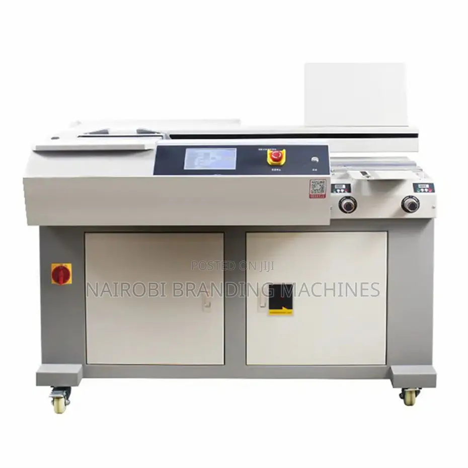 Commercial Book Binding Machine Heat Gluing Binding Machine