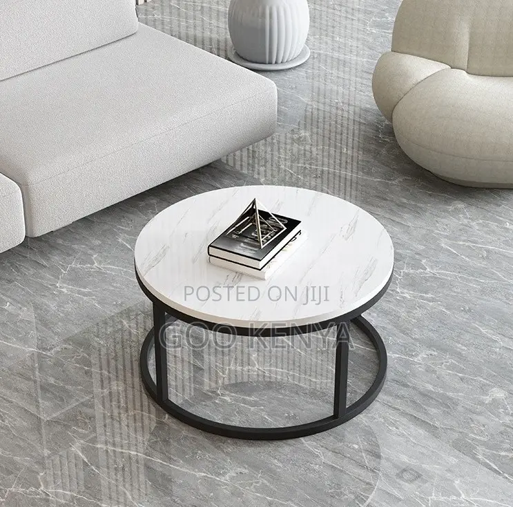 Home Table Set; Hot-Selling Marble Coffee Table for Small Living Rooms