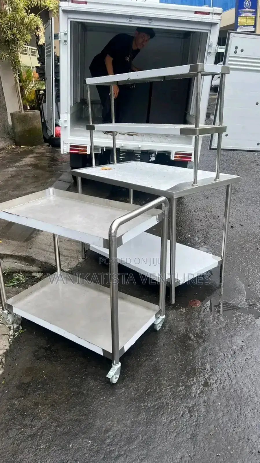 Stainless Steel Food Trolley