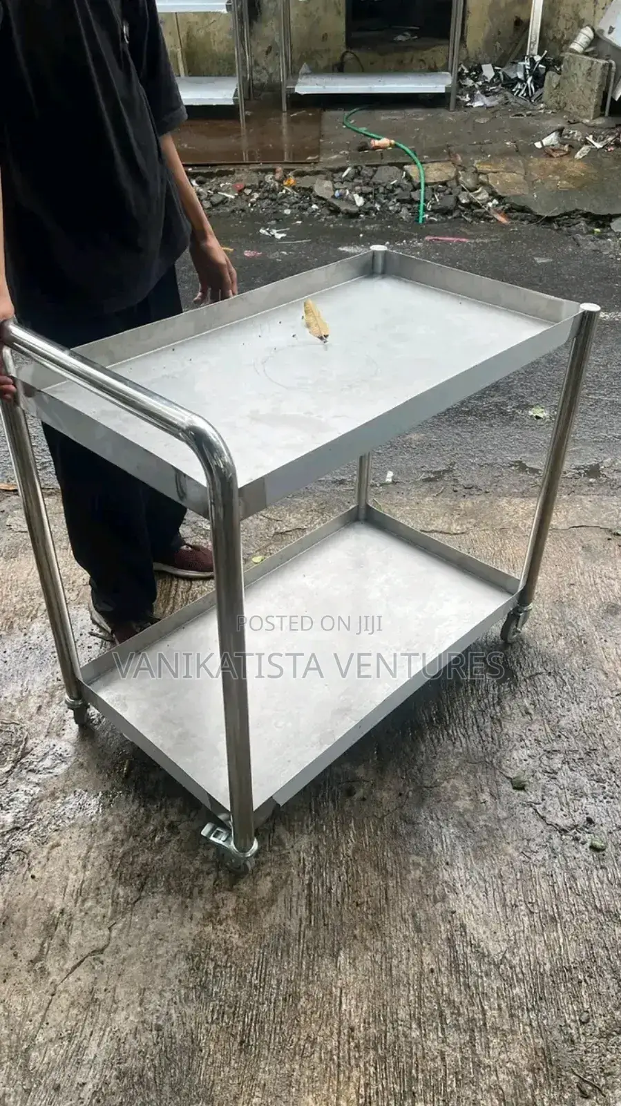 Stainless Steel Food Trolley