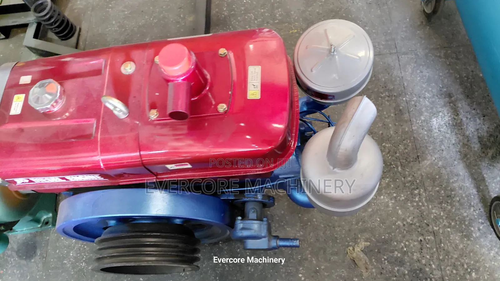 Jd 16horse Power Diesel Water-Cooled Engine Manual Start.