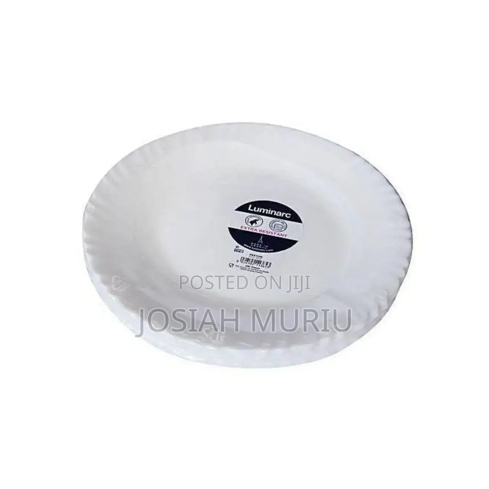 Luminarc 6pcs Ceramic Feston Dessert Plates