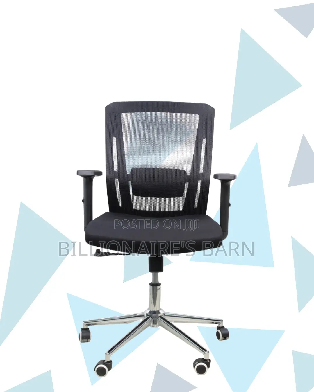 Stylish Mid-Back Office Seat | for Clean, Professional Offices