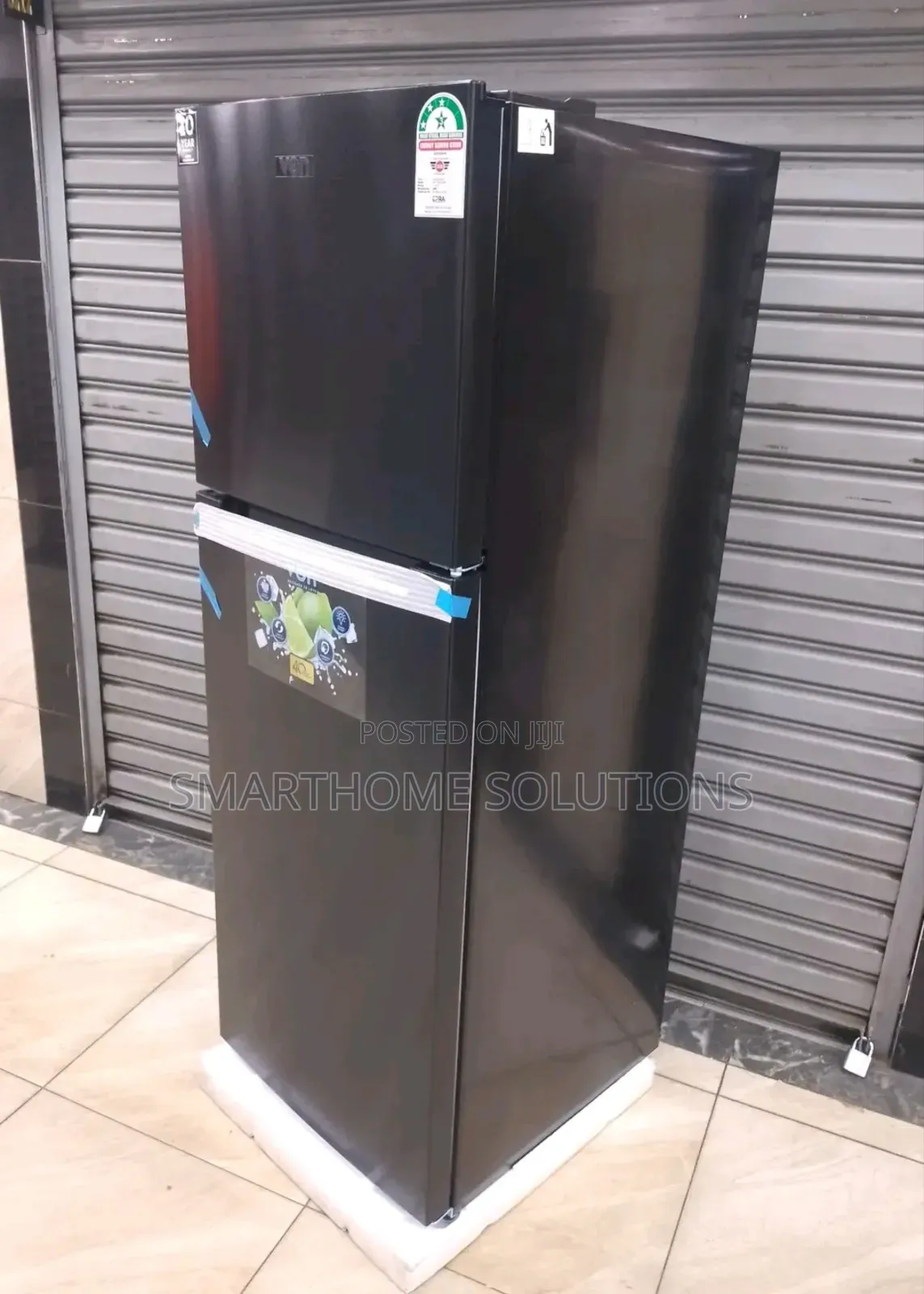 Von 334l Non Frost Dark Inox Fridge