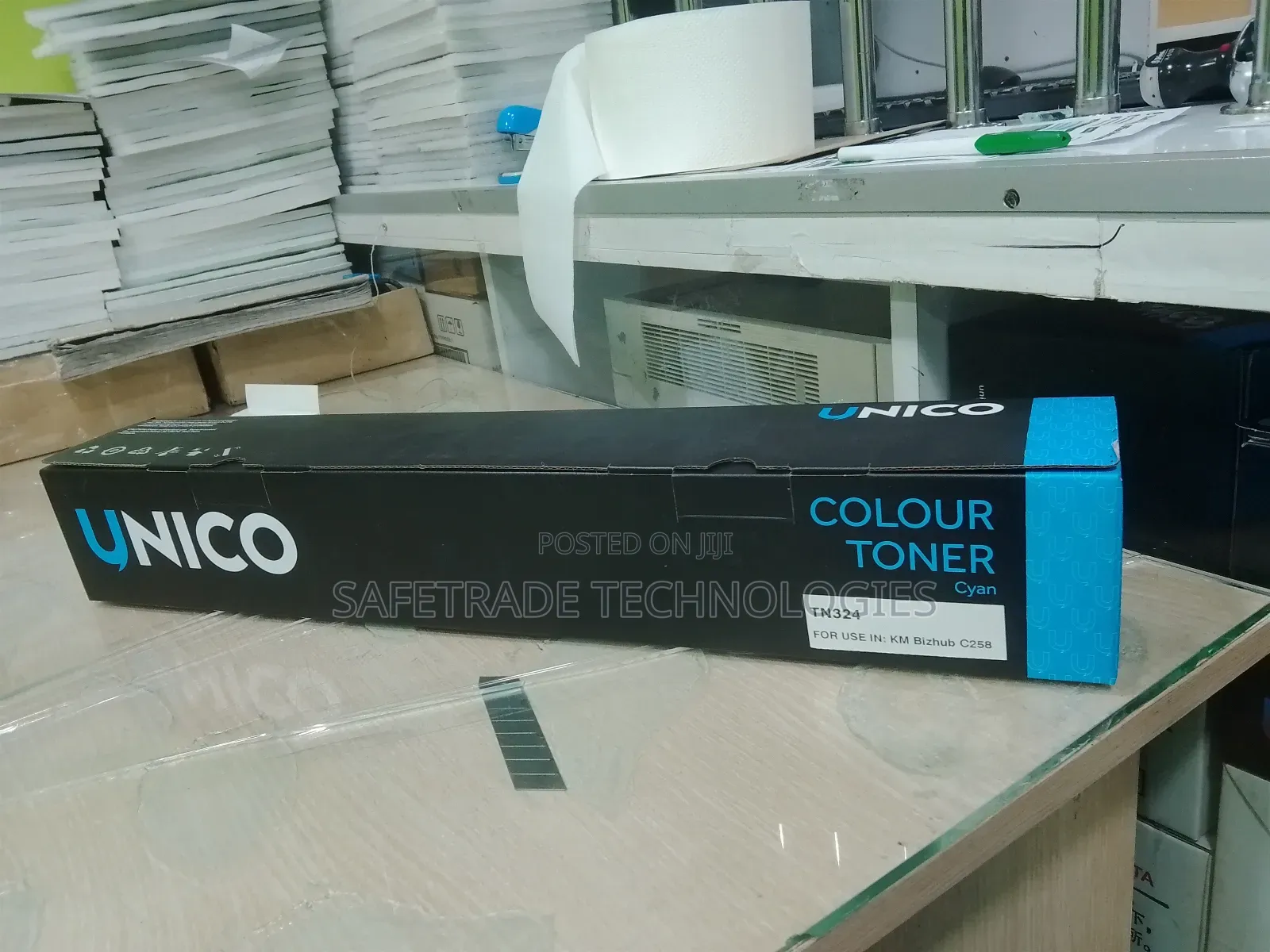 Newest Unico Tn 324 Cyan Toner Cartridge