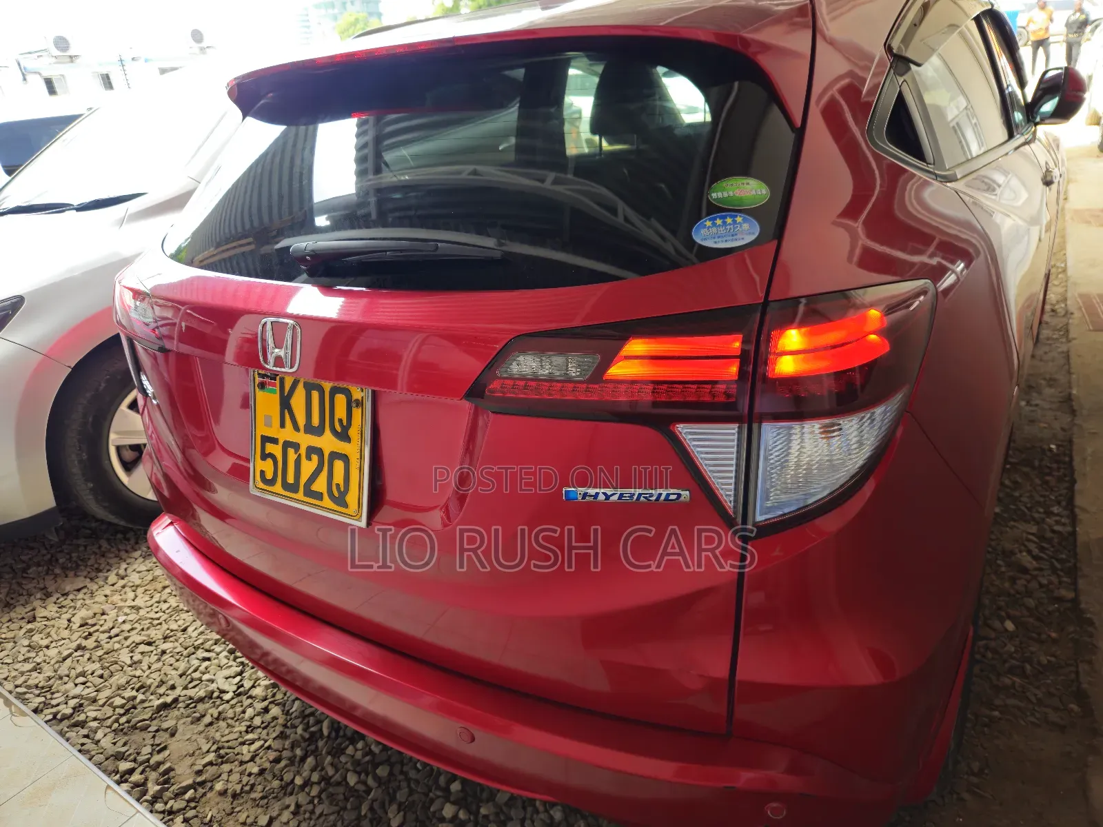 Honda Vezel 2017 Red