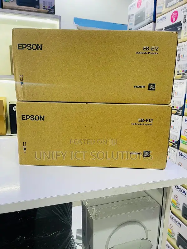 Epson Eb-E12 Projector || Epson Eb-E12 3600 Lumens