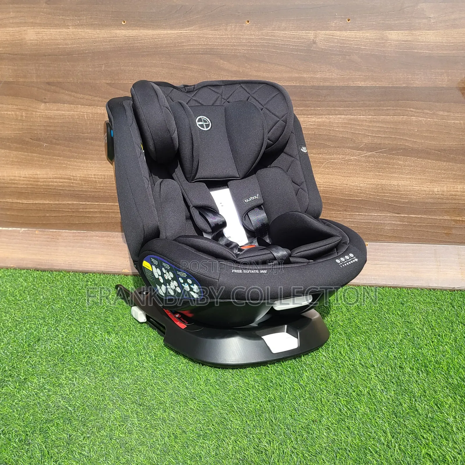 High - Safety Isofix Baby Car Seat - (360°)+ Reclining