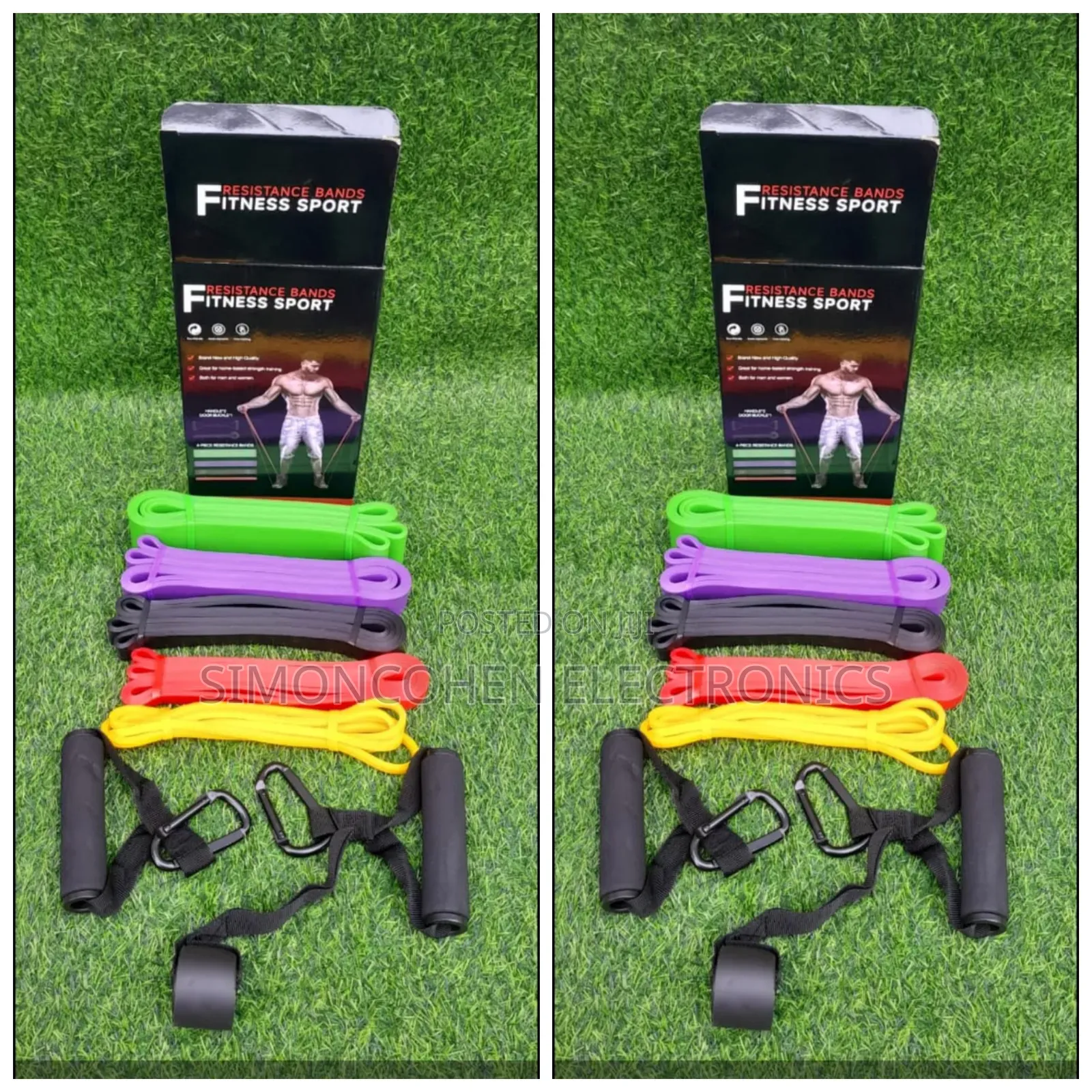 5 In One Resistance Bands With Handles