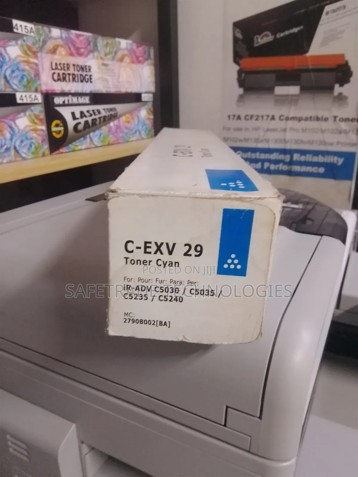 High Quality Canon C-Exv 29 Cyan Toner Cartridge