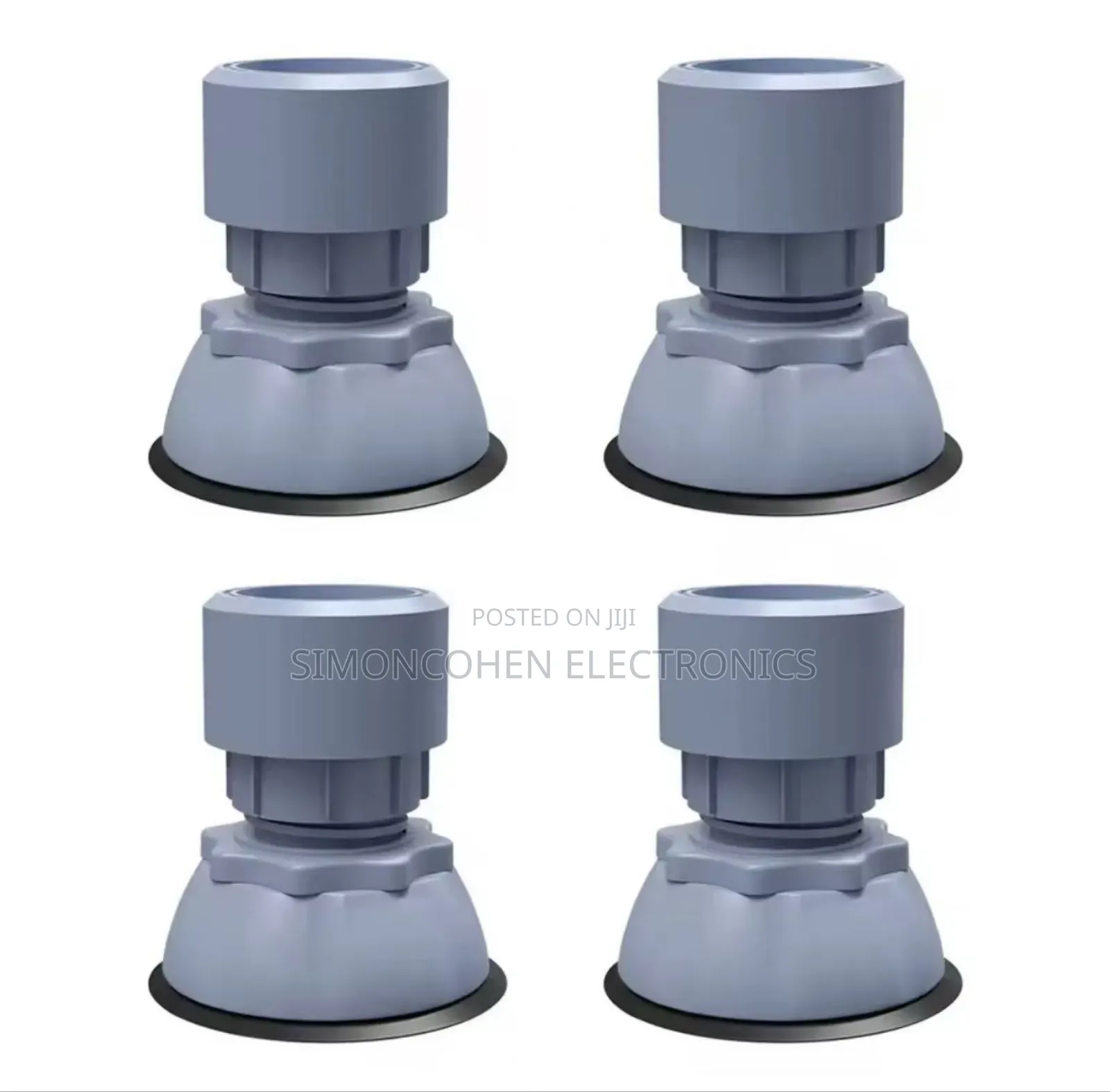 4pcs Adjustable Washer & Fridge Foot Pads Anti Shock Pads