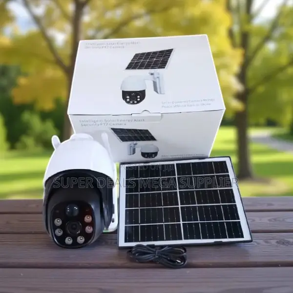 Outdoor 4g PTZ Solar Camera With Human Motion Alerts and Two- Way Talk