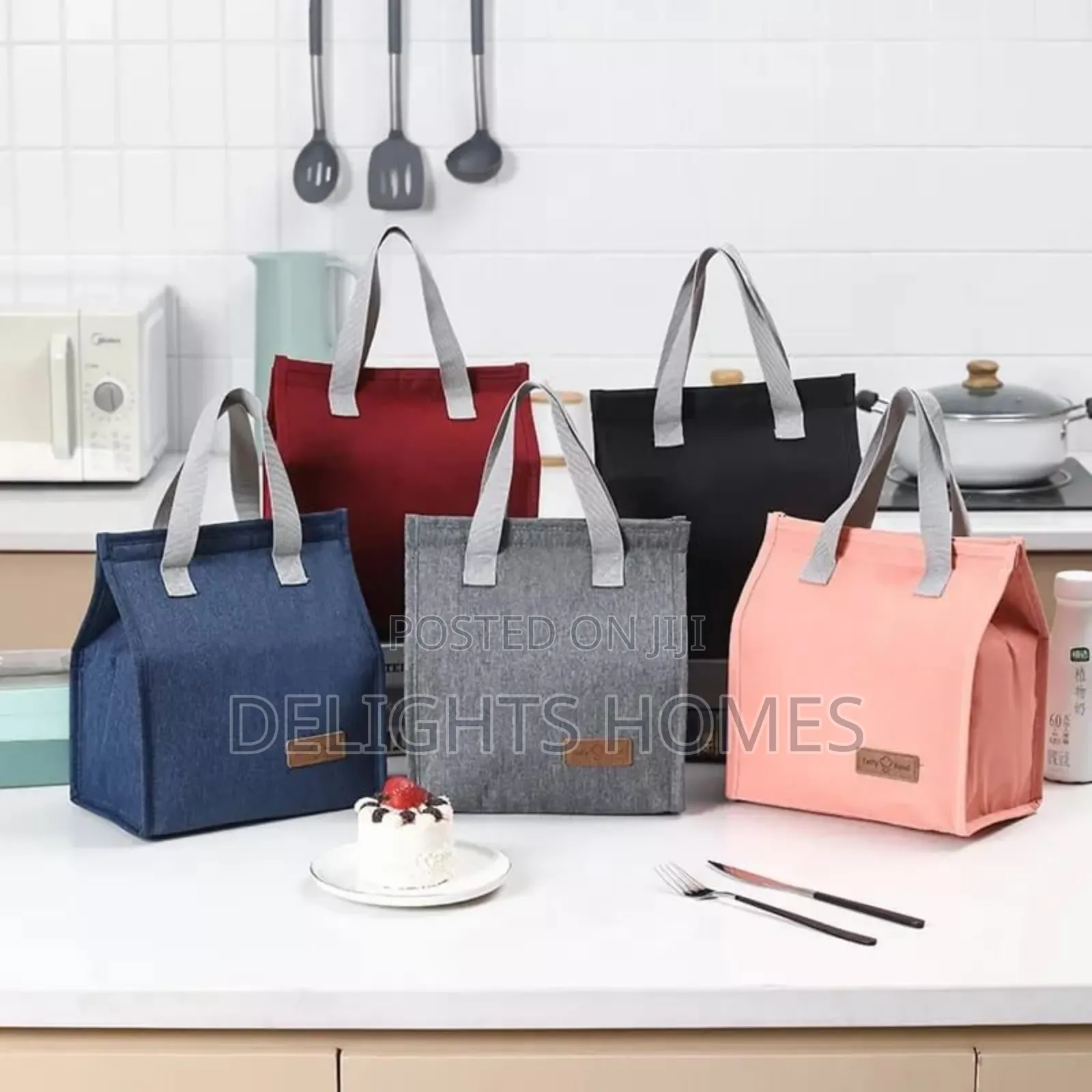 Insulated Tote Lunch Bag_car