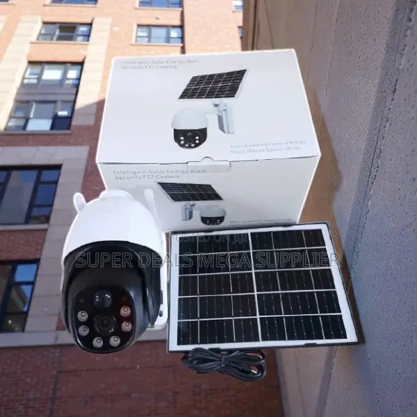 PTZ 4g Solar CCTV With Built-in Mic Speaker and Pir Human Detection