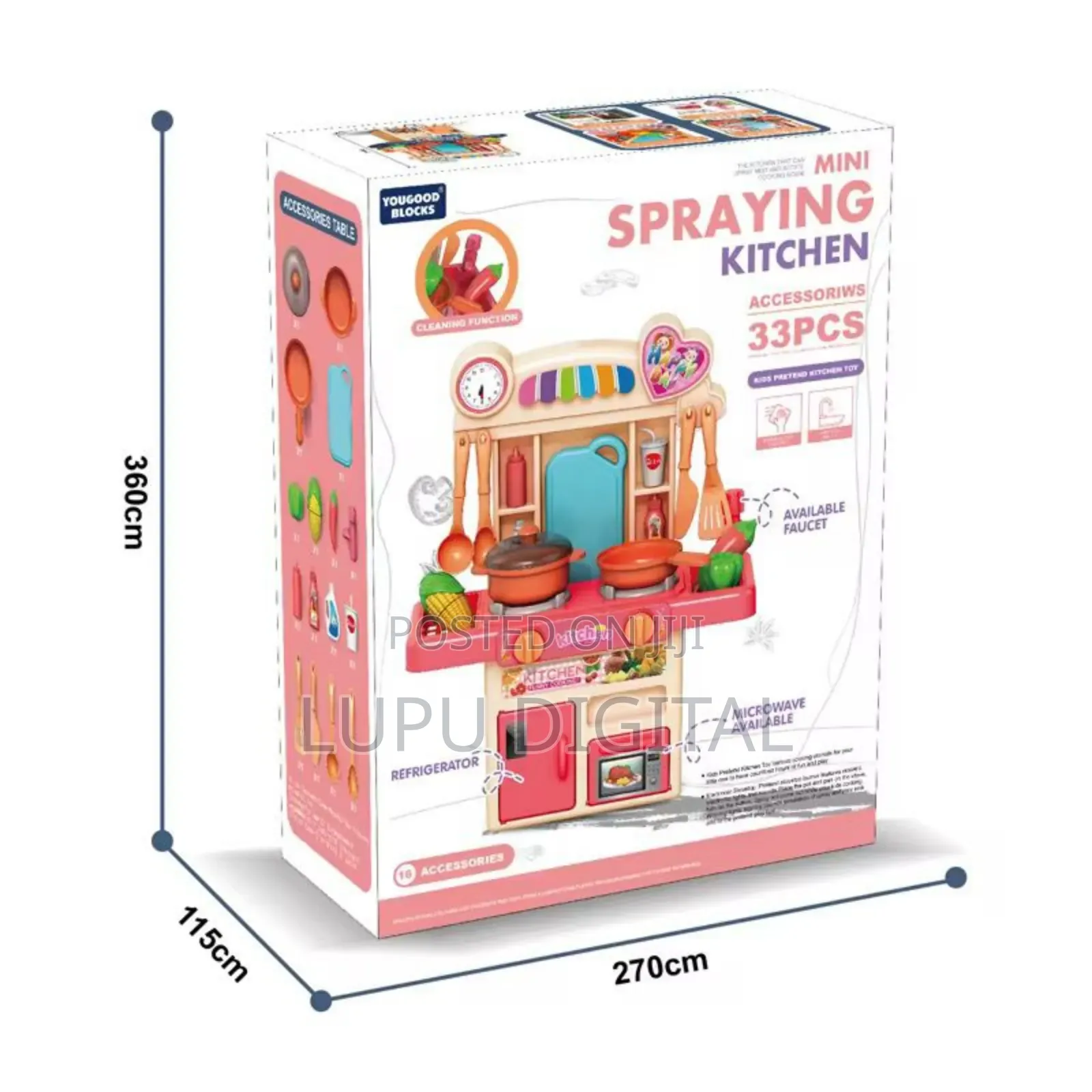 33 Pieces Spraying Kitchen Set