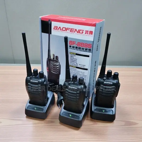 Bf-888s Baofeng 5km Range Handheld Rechargeable 16ch Walkie Talkie